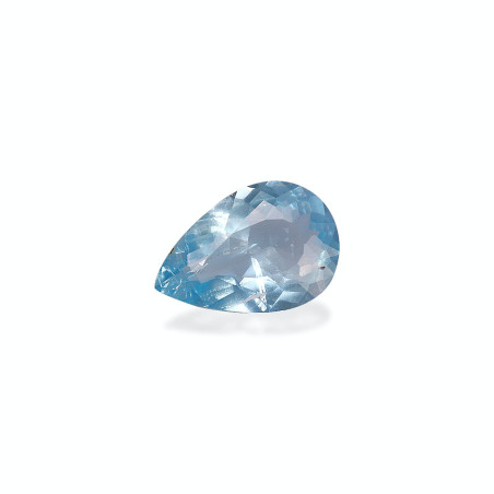 海蓝宝 taille 梨子 蔚蓝色的婴儿 2.01 carats