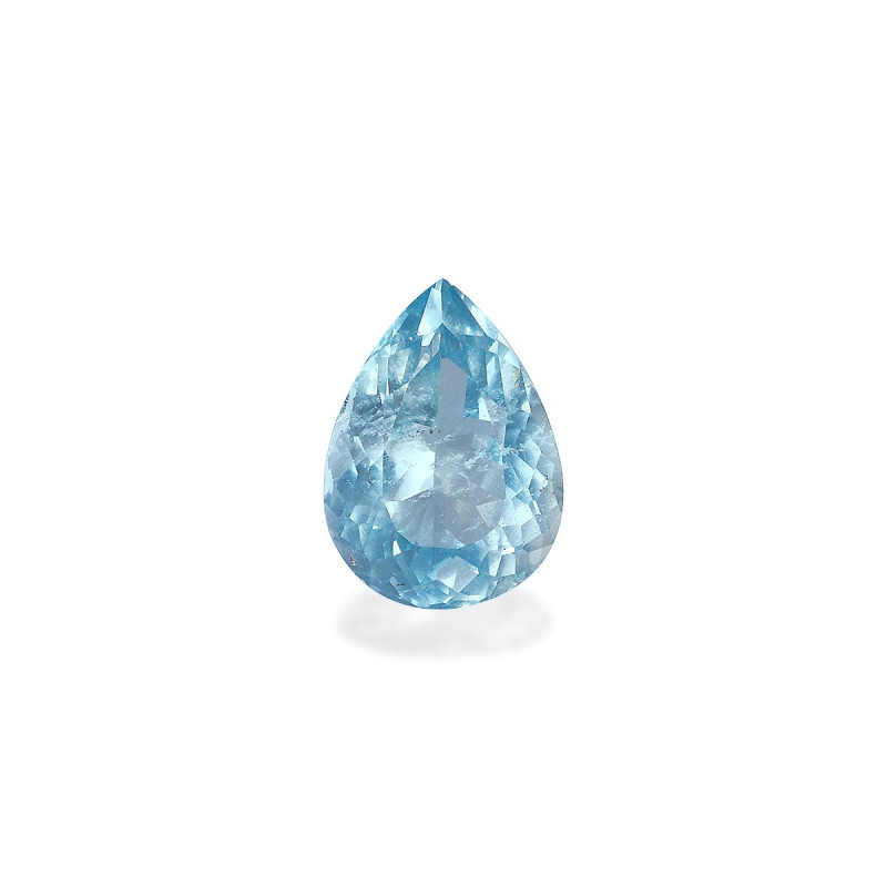 Pear-cut Aquamarine Ice Blue 3.50 carats
