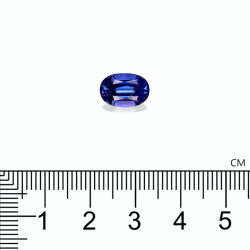 Ovale geslepen Tanzanite Violet Blauw 3,58 karaat