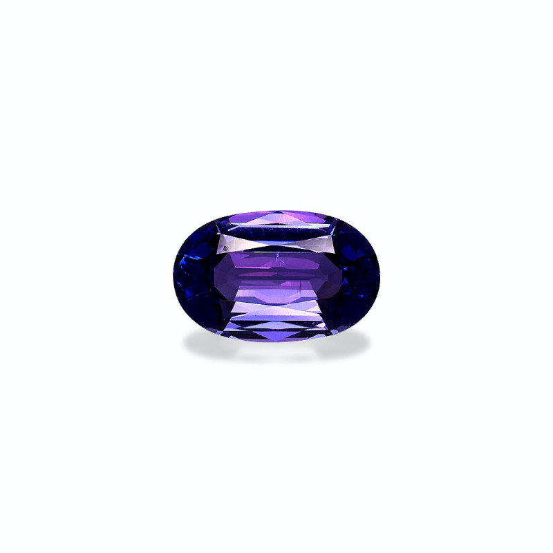 Tanzanite taille OVALE Violet Blue 5.33 carats