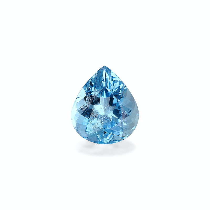 Aigue-Marine taille Poire Bleu 24.06 carats