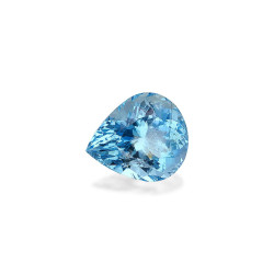 Blauwe peervormige Aquamarijn 24.06 karaat