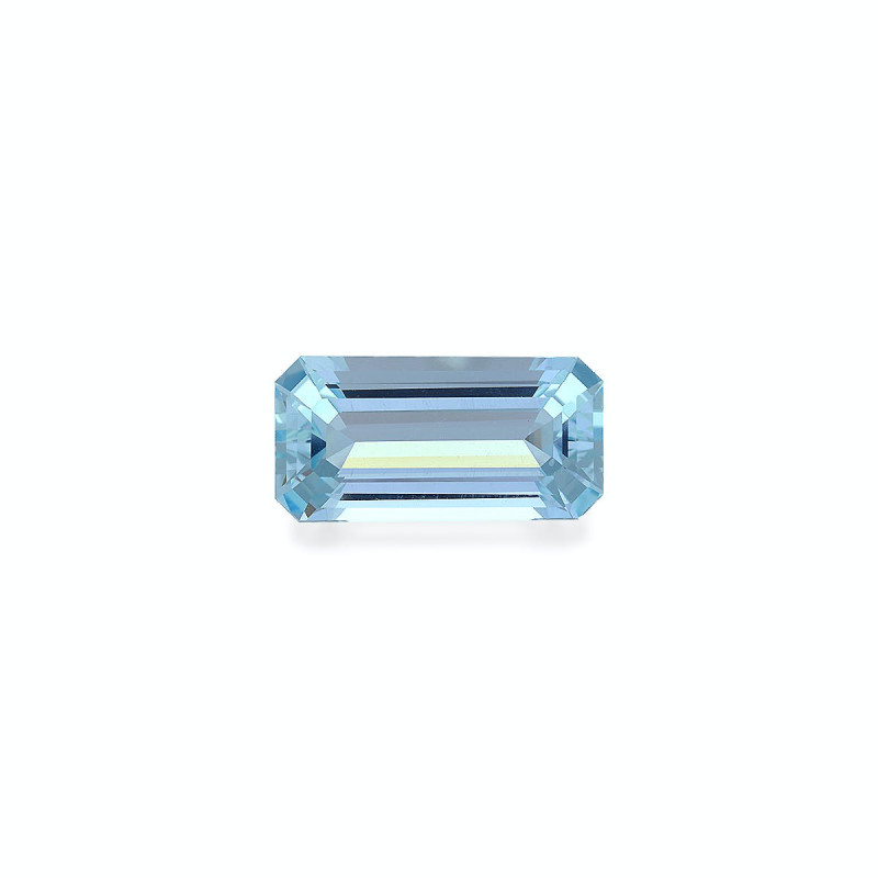海蓝宝 taille 矩形的 北极蓝 17.57 carats