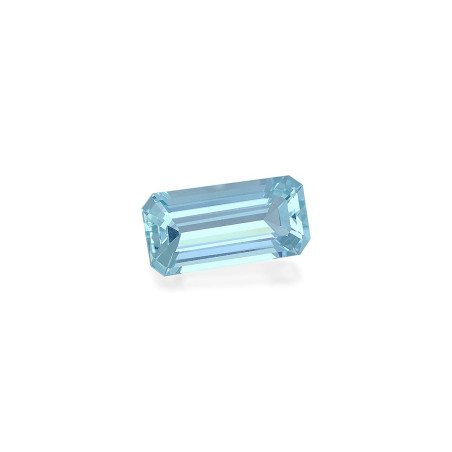 海蓝宝 taille 矩形的 北极蓝 17.57 carats