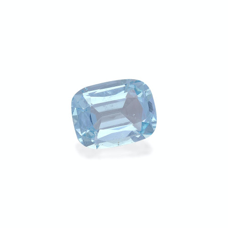 CUSHION-cut Aquamarine Ice Blue 8.39 carats