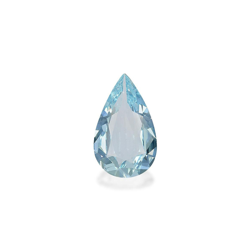海蓝宝 taille 梨子 蔚蓝色的婴儿 6.52 carats