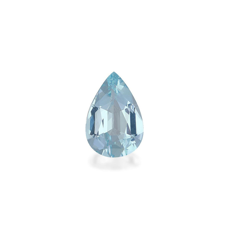 Aquamarin lengte Birne Himmelblau 10.23 karaten