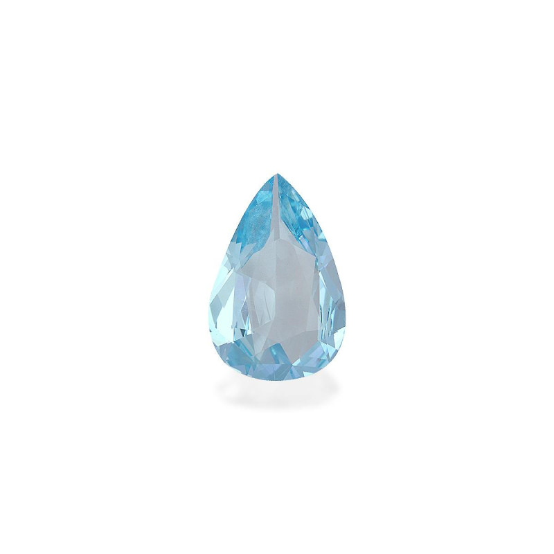 海蓝宝 taille 梨子 绿色 5.18 carats