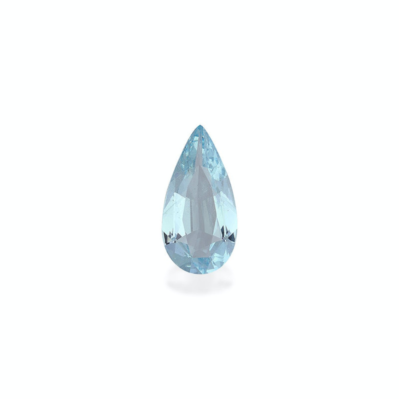 Aquamarin lengte Birne Baby blau 3.51 karaten