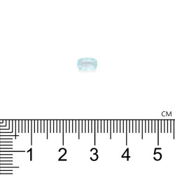 Paraiba Toermalijn Kussen Geslepen Hemelsblauw 0.36 karaat