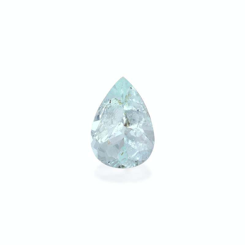 Tourmaline Paraiba taille Poire Bleu Ciel 0.76 carats
