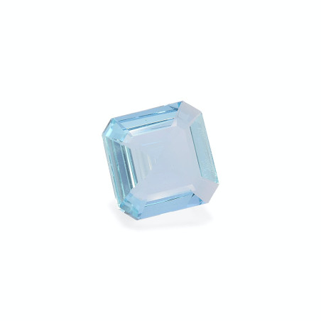海蓝宝 taille 方块 蔚蓝色的婴儿 8.19 carats