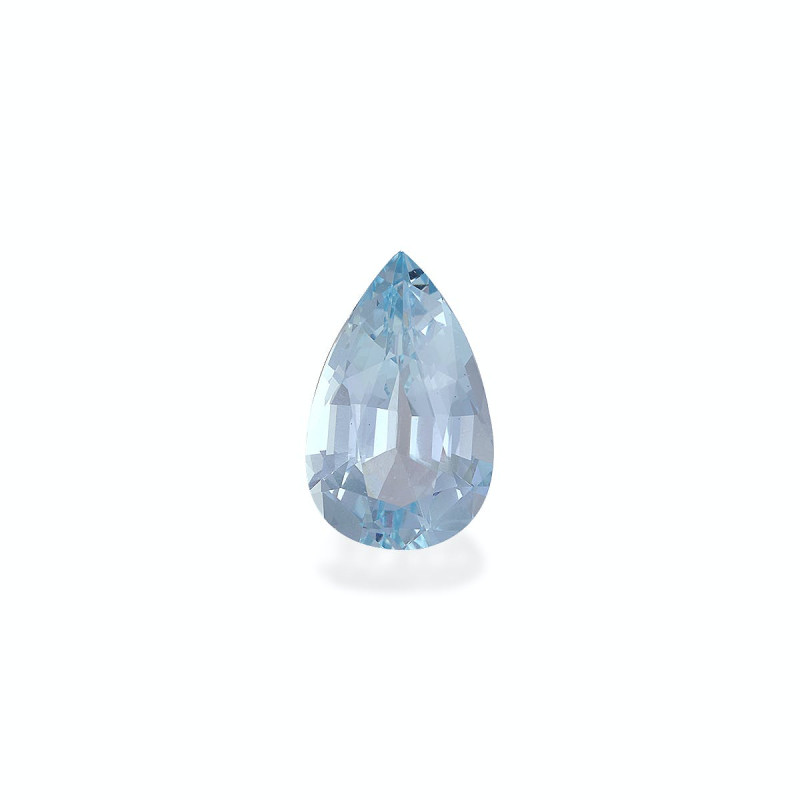 海蓝宝 taille 梨子 绿色 15.33 carats