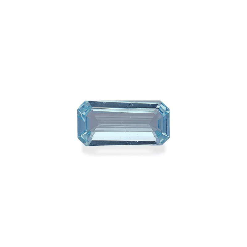 RECTANGULAR-cut Aquamarine Sky Blue 2.93 carats
