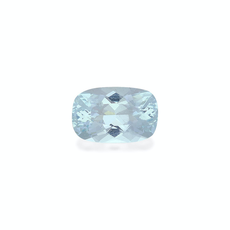 Aguamarina taille COUSSIN VERT 3.41 carats