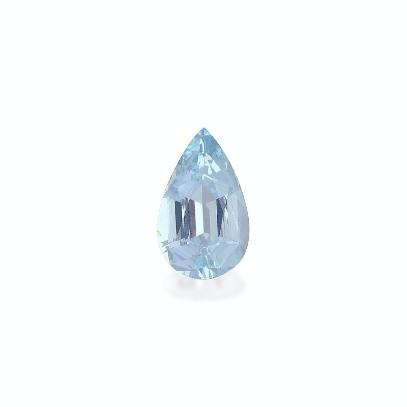 Aquamarin lengte Birne Himmelblau 7.48 karaten