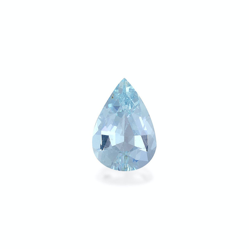 Aigue-Marine taille Poire Bleu Ciel 5.66 carats