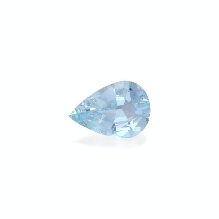 海蓝宝 taille 梨子 蓝天 5.66 carats