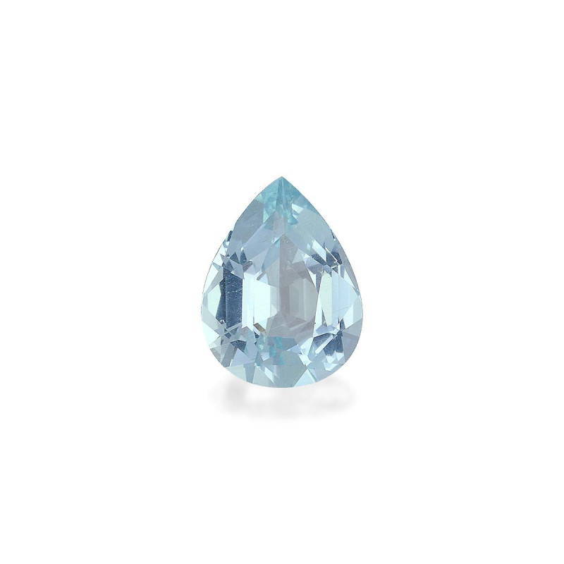 Aquamarin lengte Birne Himmelblau 10.30 karaten