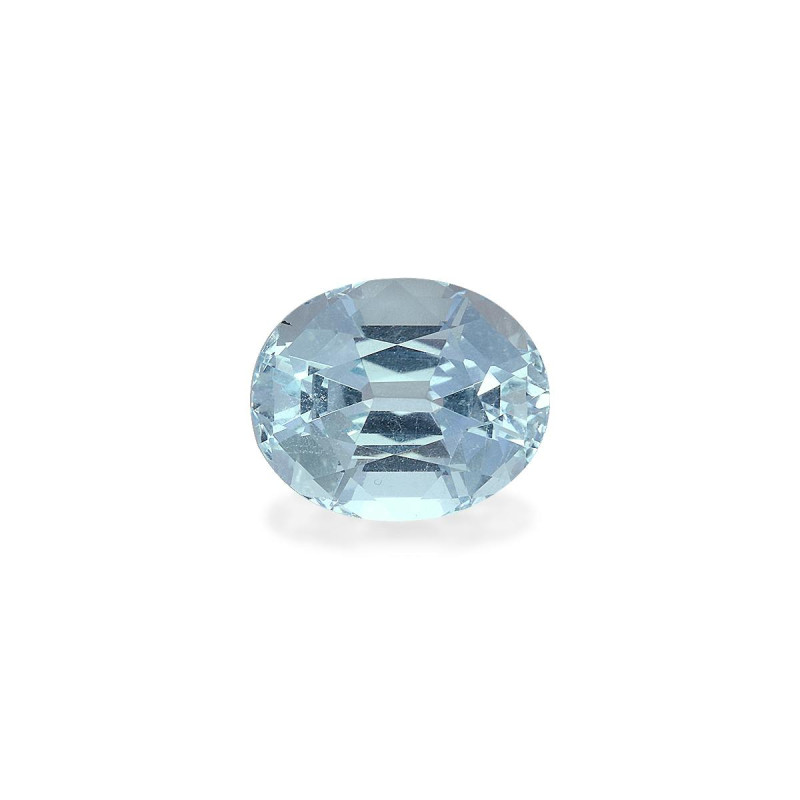 OVAL-cut Aquamarine Baby Blue 3.69 carats