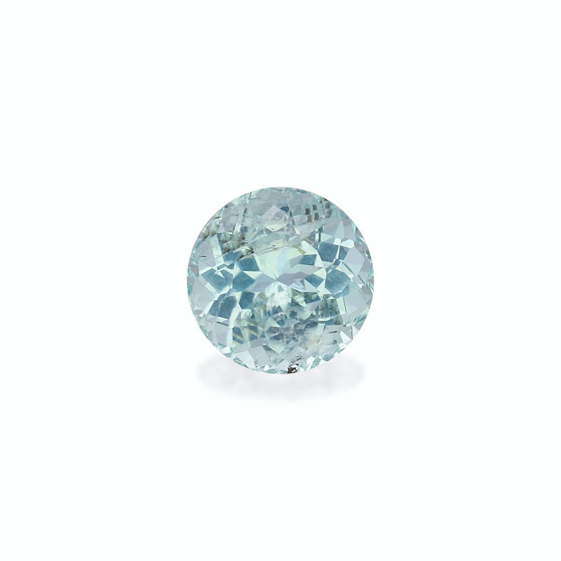 Tourmaline Paraiba taille ROND Bleu Ciel 0.87 carats