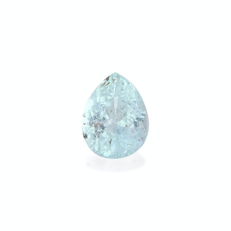 Tourmaline Paraiba taille Poire Bleu Ciel 0.68 carats