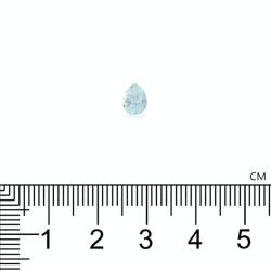 Paraiba Toermalijn Peer Geslepen Hemelsblauw 0,68 karaat