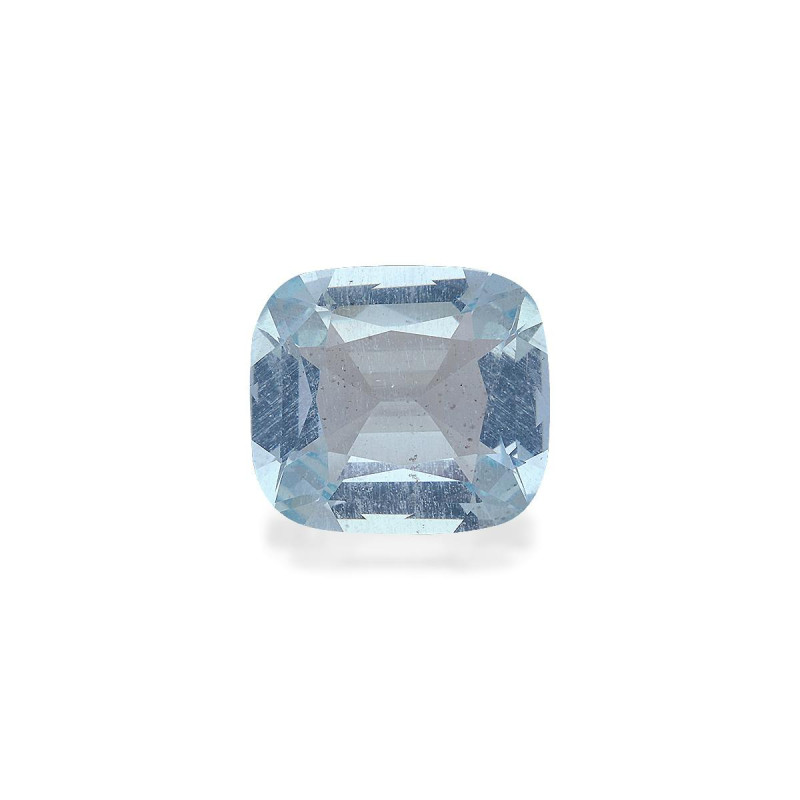 CUSHION-cut Aquamarine Baby Blue 12.93 carats