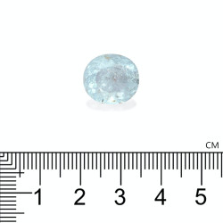 Ovale Paraiba Toermalijn Lichtblauw 7.15 karaat