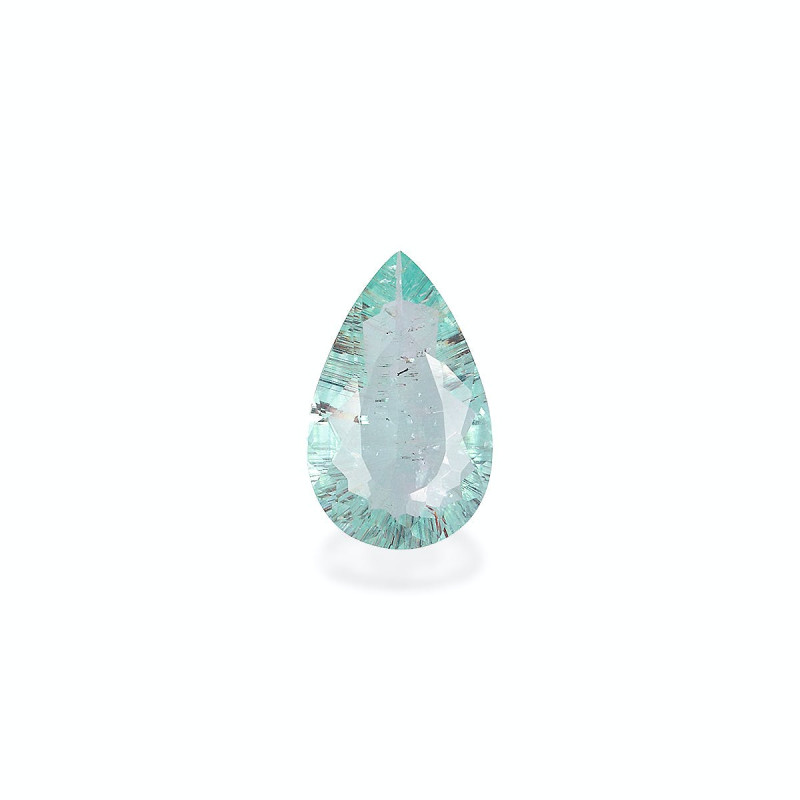 Tourmaline Paraiba taille Poire Seafoam Green 1.23 carats
