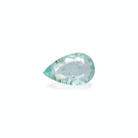 帕拉伊巴电气石 taille 梨子 海沫绿 1.23 carats