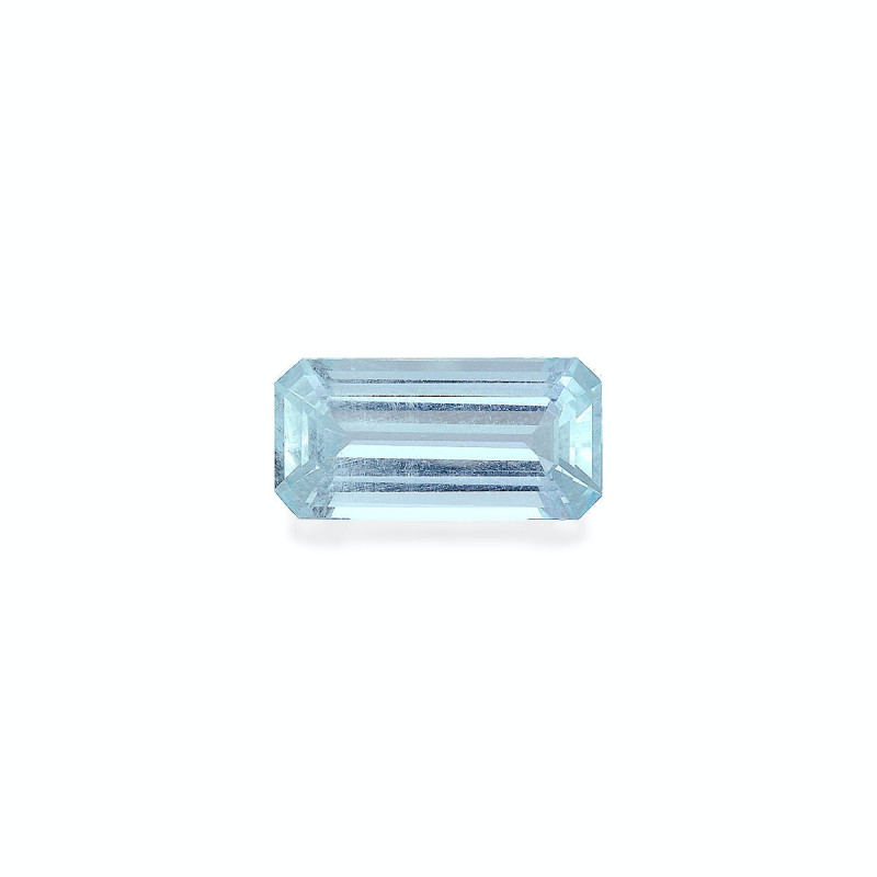 RECTANGULAR-cut Aquamarine Sky Blue 6.03 carats