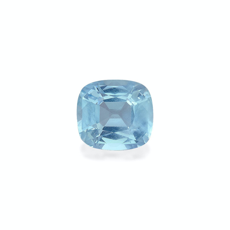 CUSHION-cut Aquamarine Baby Blue 7.89 carats