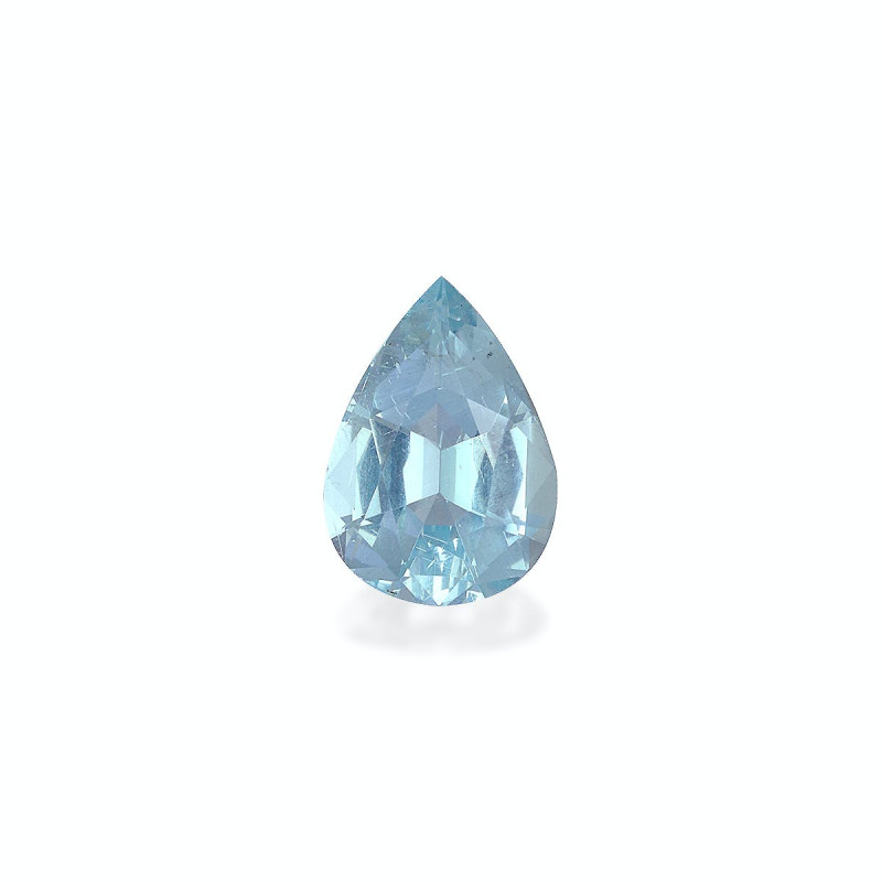 海蓝宝 taille 梨子 绿色 4.21 carats