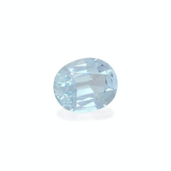 Ovaal geslepen Baby Blauwe Aquamarijn van 13,16 karaat