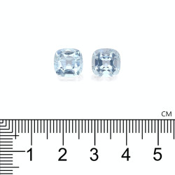 Kussen geslepen Hemelsblauwe Aquamarijn van 6,25 karaat