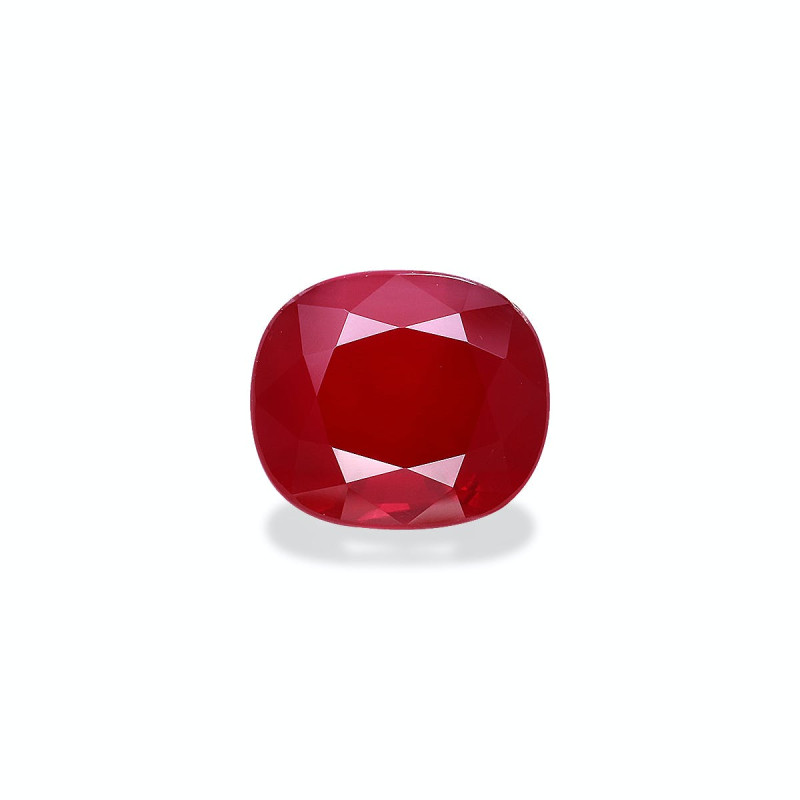 Rubis du Mozambique taille COUSSIN Rouge 4.20 carats