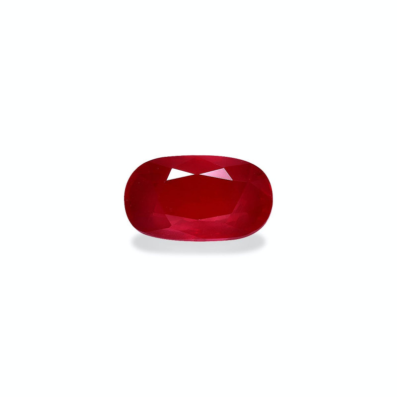 Rubíes de Mozambique taille COUSSIN Rojo 4.04 carats