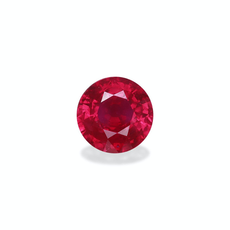 ROUND-cut Burma Ruby Red 1.00 carats