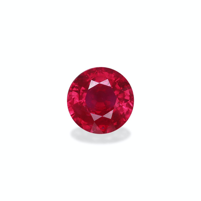 缅甸红宝石 taille 圆形 红色 1.00 carats