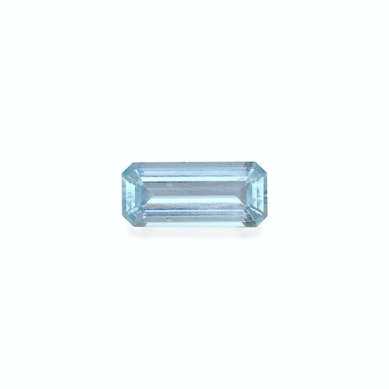 RECTANGULAR-cut Aquamarine Baby Blue 3.94 carats