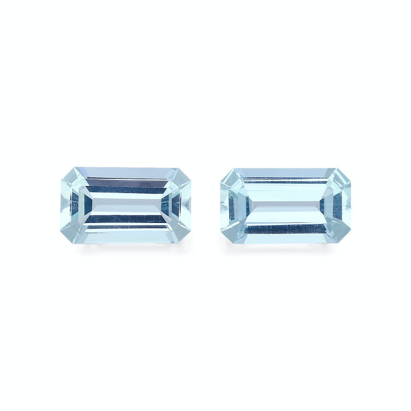 海蓝宝 taille 矩形的 蓝天 8.12 carats