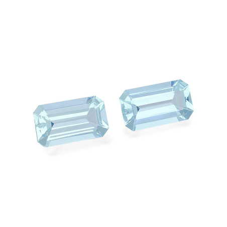 海蓝宝 taille 矩形的 蓝天 8.12 carats