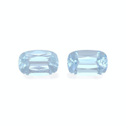 CUSHION-cut Aquamarine...