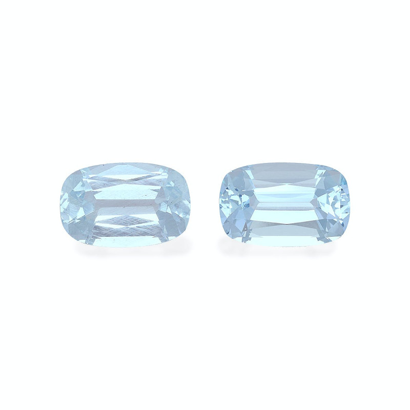 海蓝宝 taille 靠垫 绿色 7.38 carats