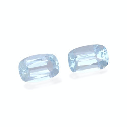 Kussen geslepen Aquamarijn 7.38 karaat