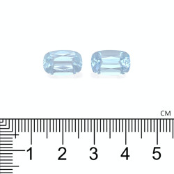 Kussen geslepen Aquamarijn 7.38 karaat