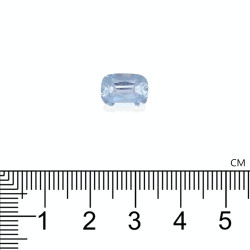 Kussen geslepen Baby Blauwe Aquamarijn van 2,87 karaat
