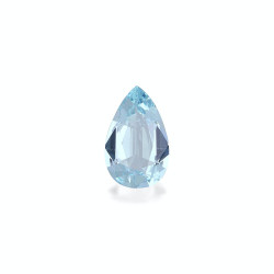 海蓝宝 taille 梨子 绿色 3.27 carats