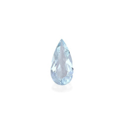 梨形切割绿色海蓝宝石，5.79克拉